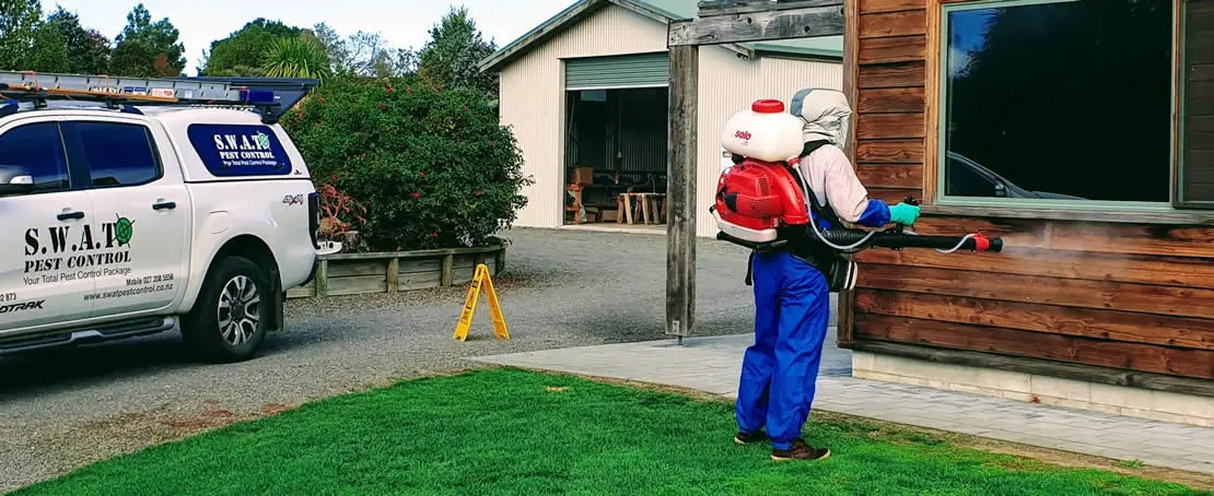 SWAT Pest Control on location